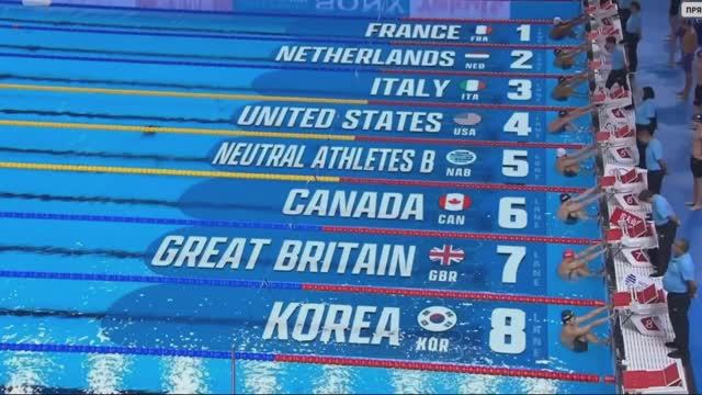 Эстафета 4 по 100 комбинированная. РОССИЯ ПОБЕЖДАЕТ НА ЧЕМПИОНАТЕ МИРА ПО ПЛАВАНИЮ В СИНГАПУРЕ! смотреть онлайн