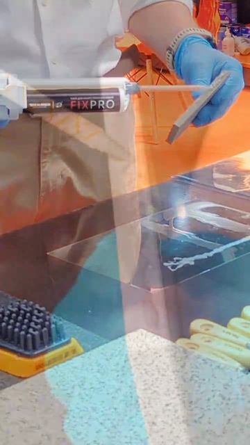 FixPro - клей для кварцекерамики, кварцевого агломерата и натурального камня смотреть онлайн