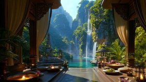 Секретная лечебная Спа-терапия | Перезагрузка нервной системы | Расслабляющая музыка 528 Гц 963 Гц