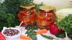 Кабачки по-корейски на зиму