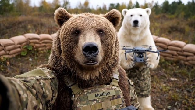 приключения мишки на СВО 3