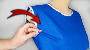 🔥КАК БЫСТРО УМЕНЬШИТЬ пройму в блузке/платье без рукавов
