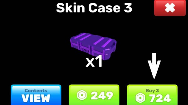 Rivals Roblox || Распаковка скин кейс 3 на 10 подписчиков!