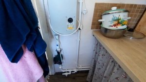 Сделали отопление в домике! Покрасила буфет! Чудо лоток для кошек! Отдых!❤️