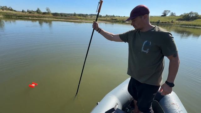 Рыбалка с Корабликом . Поймали Дикого Карпа !