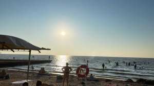 Приморско-Ахтарск. Вечер на пляже. 4 августа 2025г.