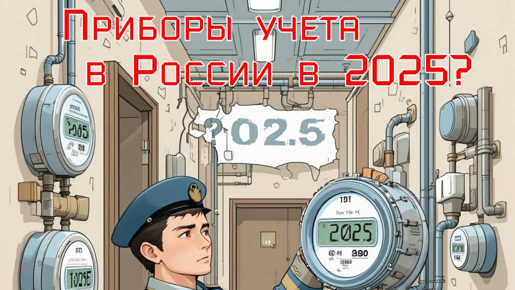 Когда заменят приборы учета в России в 2025?