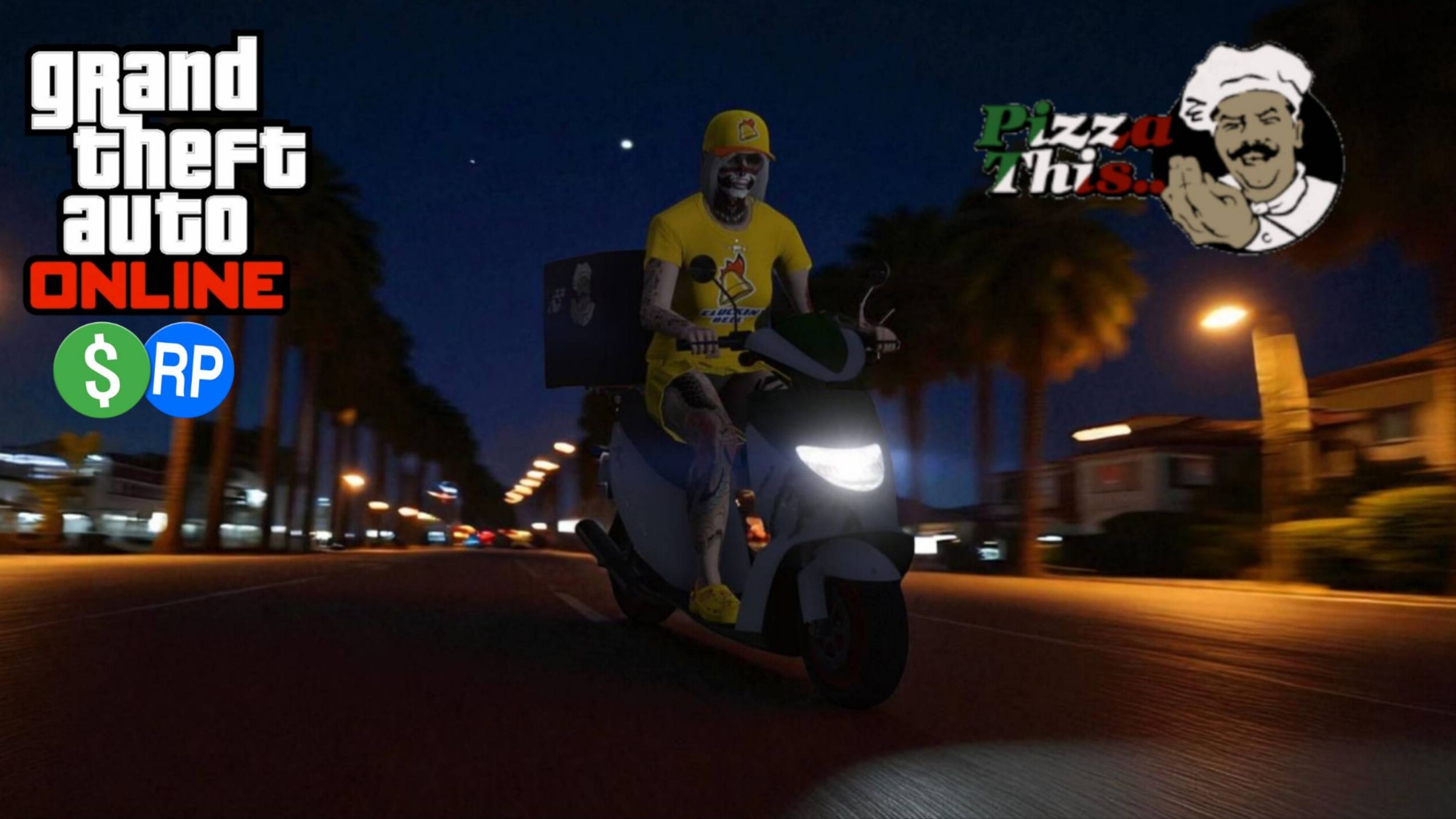 Развозим Pizza This за 63к всего 5 точек в GTA Online смотреть онлайн