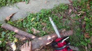 аккумуляторная цепная пила