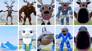 Эволюция всех проклятых оленей против всех тралалело тралала итальянских мемов