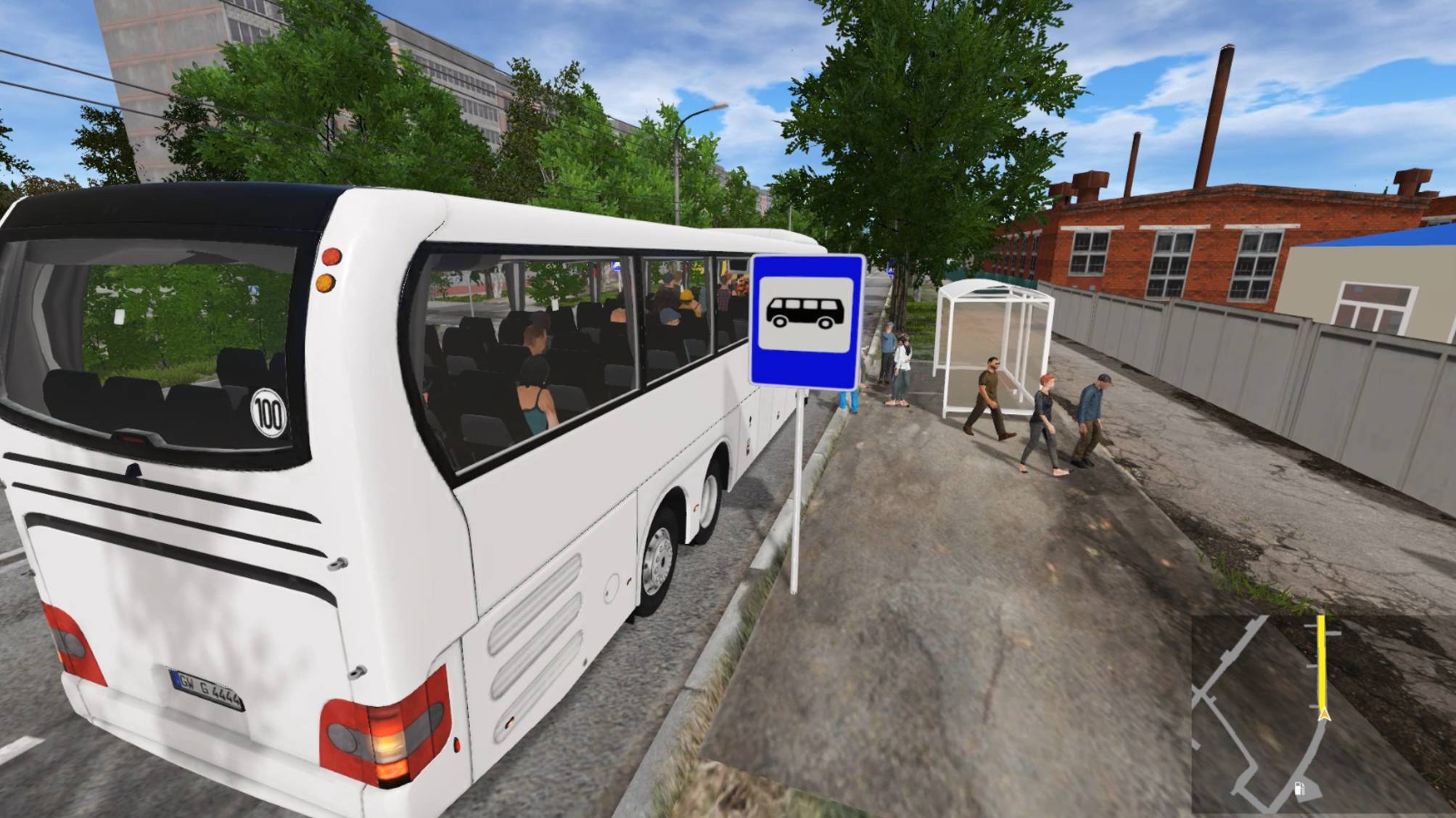 Bus Driver Simuliator Туристический междугородный автобус! смотреть онлайн