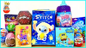 Сюрприз Mix! Стич Disney Miniso, Миракулус, Спанч Боб, Головоломка 2, Пушин, 44 котенка