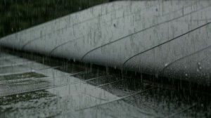 Летний дождь. Дождь. Звуки дождя по металлической крыше