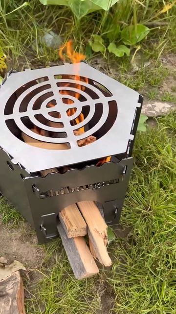 Печь щепочница. Зачем нужна?? смотреть онлайн