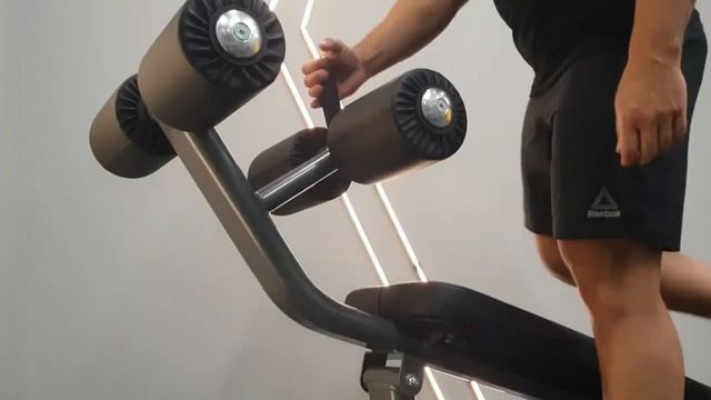 Обзор тренажера скамья для пресса регулируемая Hasttings Digger HD025-4. смотреть онлайн