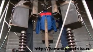 Испытание термостойких костюмов "Энергоконтракт" электрической дугой