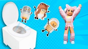 Я СТАЛА ЖИВОЙ МАКАРОШКОЙ В РОБЛОКС! ПРЫГАЮ И СОБИРАЮ ЖИВЫЕ ПРОДУКТЫ!