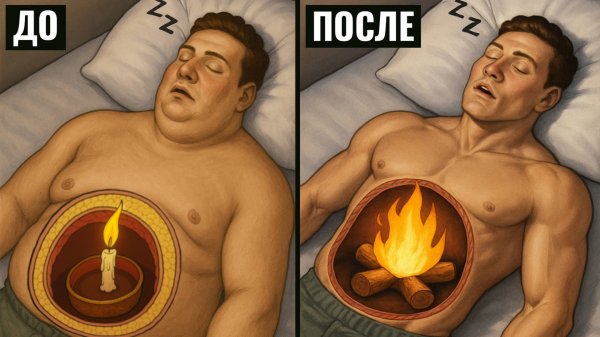 5 СЕКРЕТОВ: КАК СЖИГАТЬ ЖИР ВО ВРЕМЯ СНА!