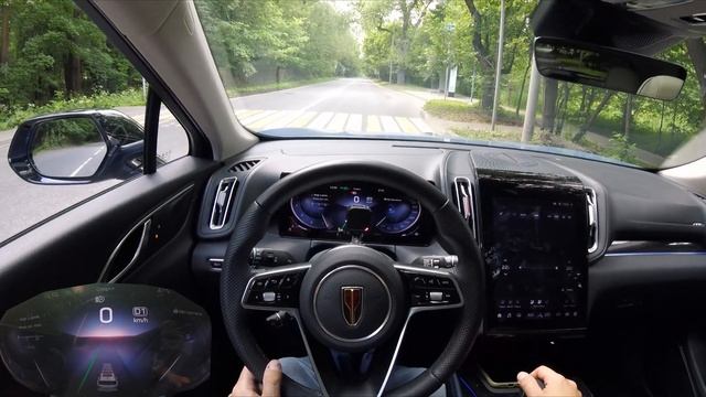 Hongqi HS3 - топовый разгон от 0 до 100 смотреть онлайн