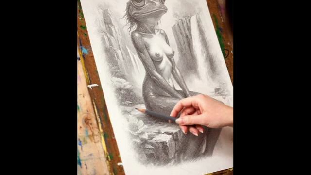 Урок рисования 214