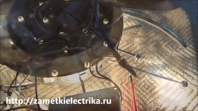 Схема подключения и ремонт люстры с пультом управления