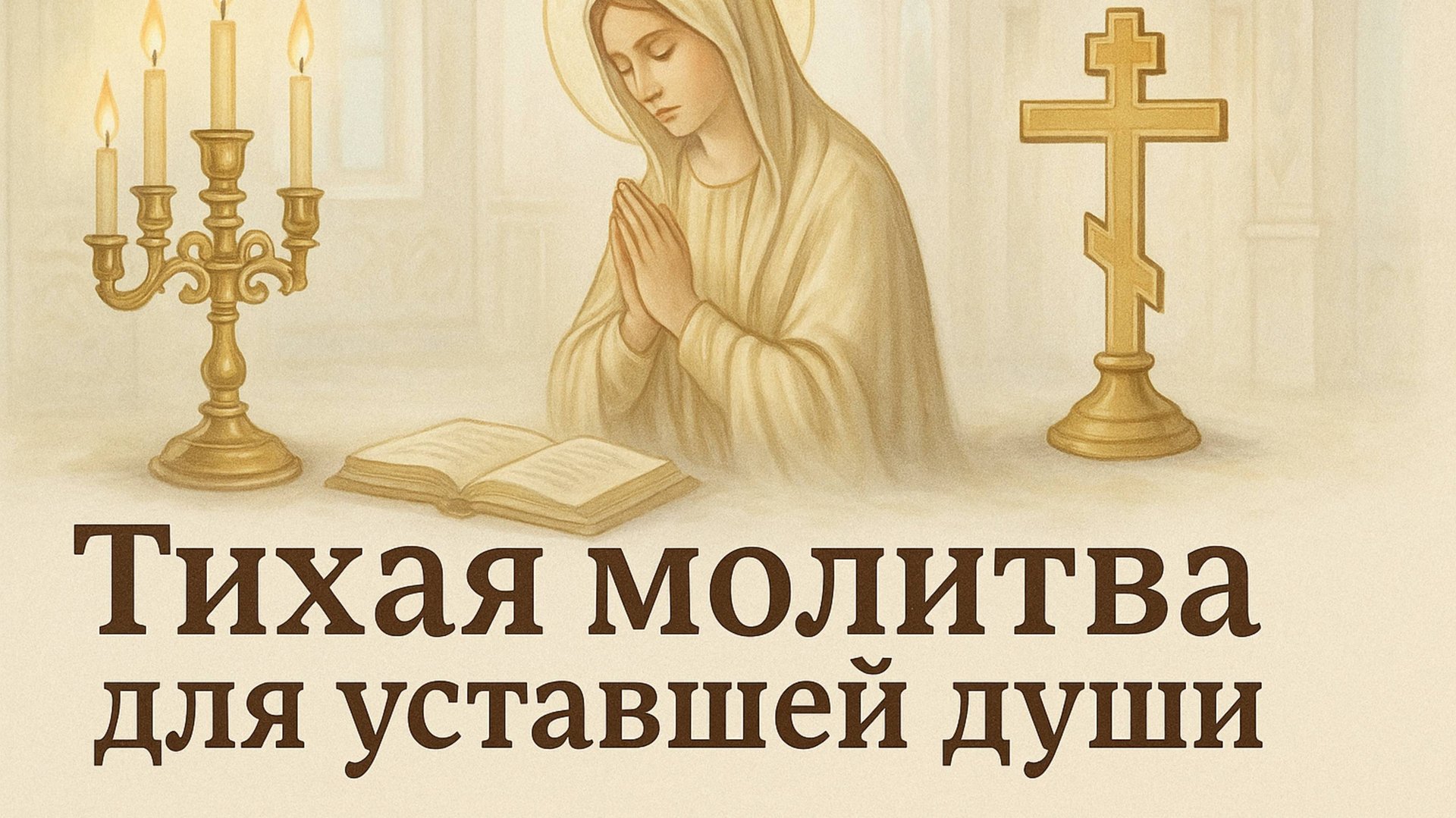 Тихая молитва для уставшей души смотреть онлайн