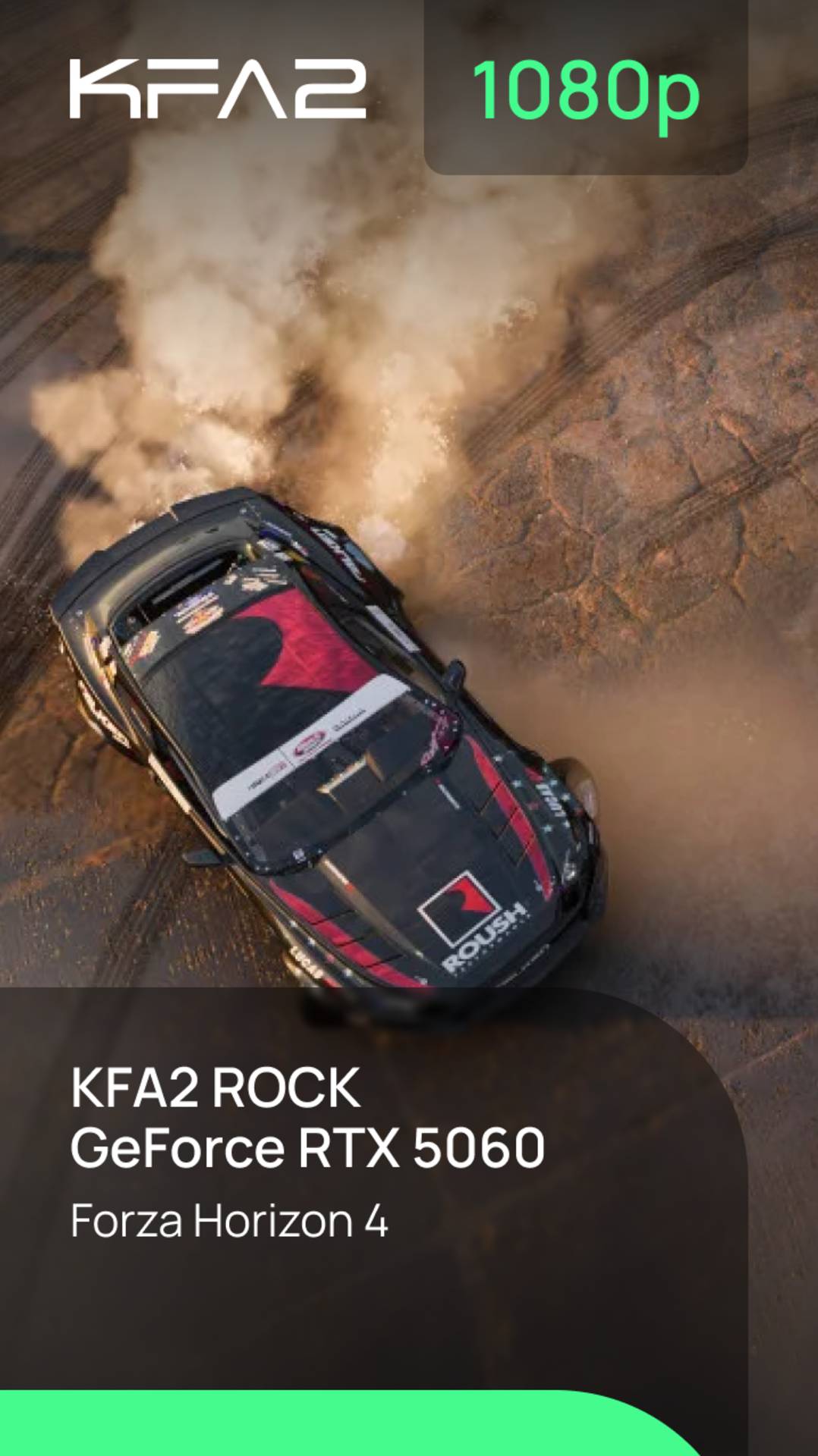 Тест видеокарты KFA2 ROCK GeForce RTX 5060 | Forza Horizon 4 | 1080p (Full HD) разрешение смотреть онлайн