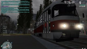 МТА Province. Поездка на трамвае по 8 маршруте. 6 сервер