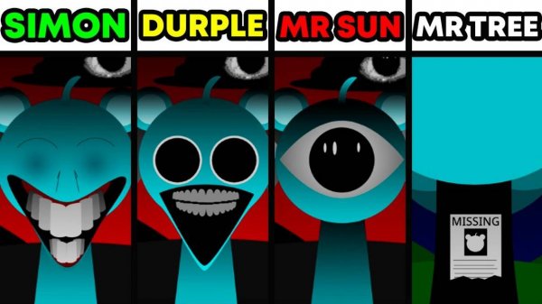 🌞 INCREDIBOX SPRUNKI | CHARACTER TREATMENT: SIMON, DURPLE, MR.SUN, MR.TREE! 🌳
