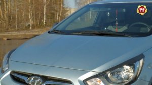 Реснички на Hyundai Solaris (russ-artel.ru)