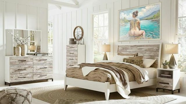 Комната с белым интерьером 6