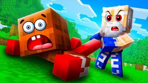 БЕЗУМНЫЙ ДЕД ЛЁНИ ПРИЕХАЛ К НАМ В ГОСТИ В МАЙНКРАФТ! (зря)