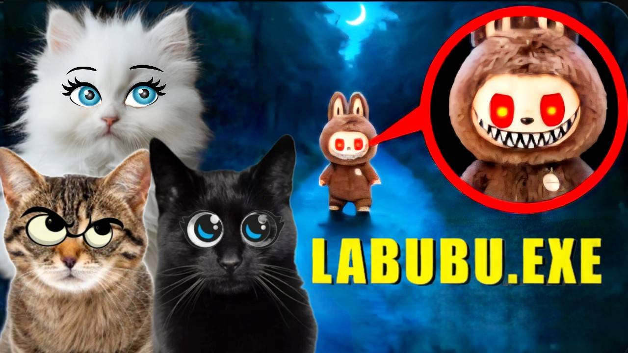 LABUBU EXE ПРОБРАЛАСЬ в Наш Дом в Реальной Жизни!!!