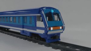 Электропоезд ЭД-9м из ЛЕГО (инструкция по сборке)