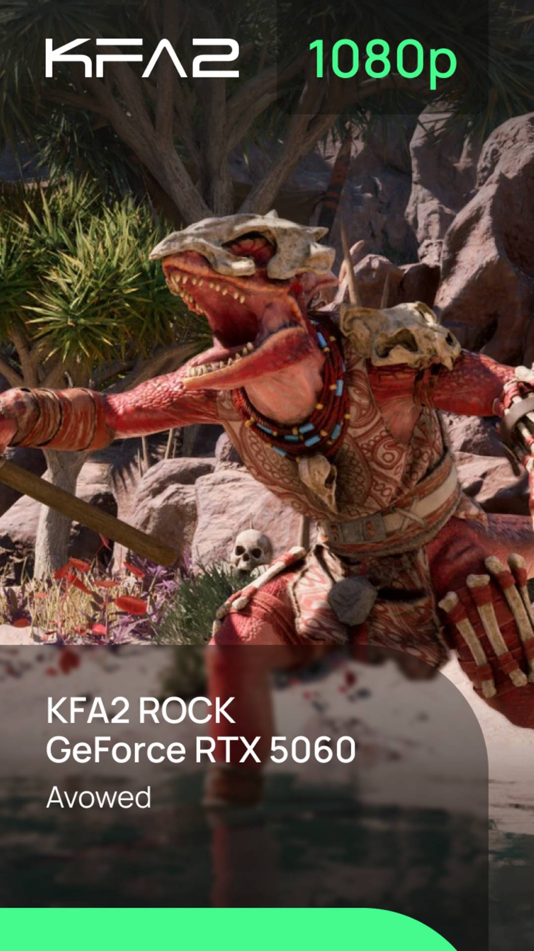 Тест видеокарты KFA2 ROCK GeForce RTX 5060 | Avowed | 1080p (Full HD) разрешение смотреть онлайн
