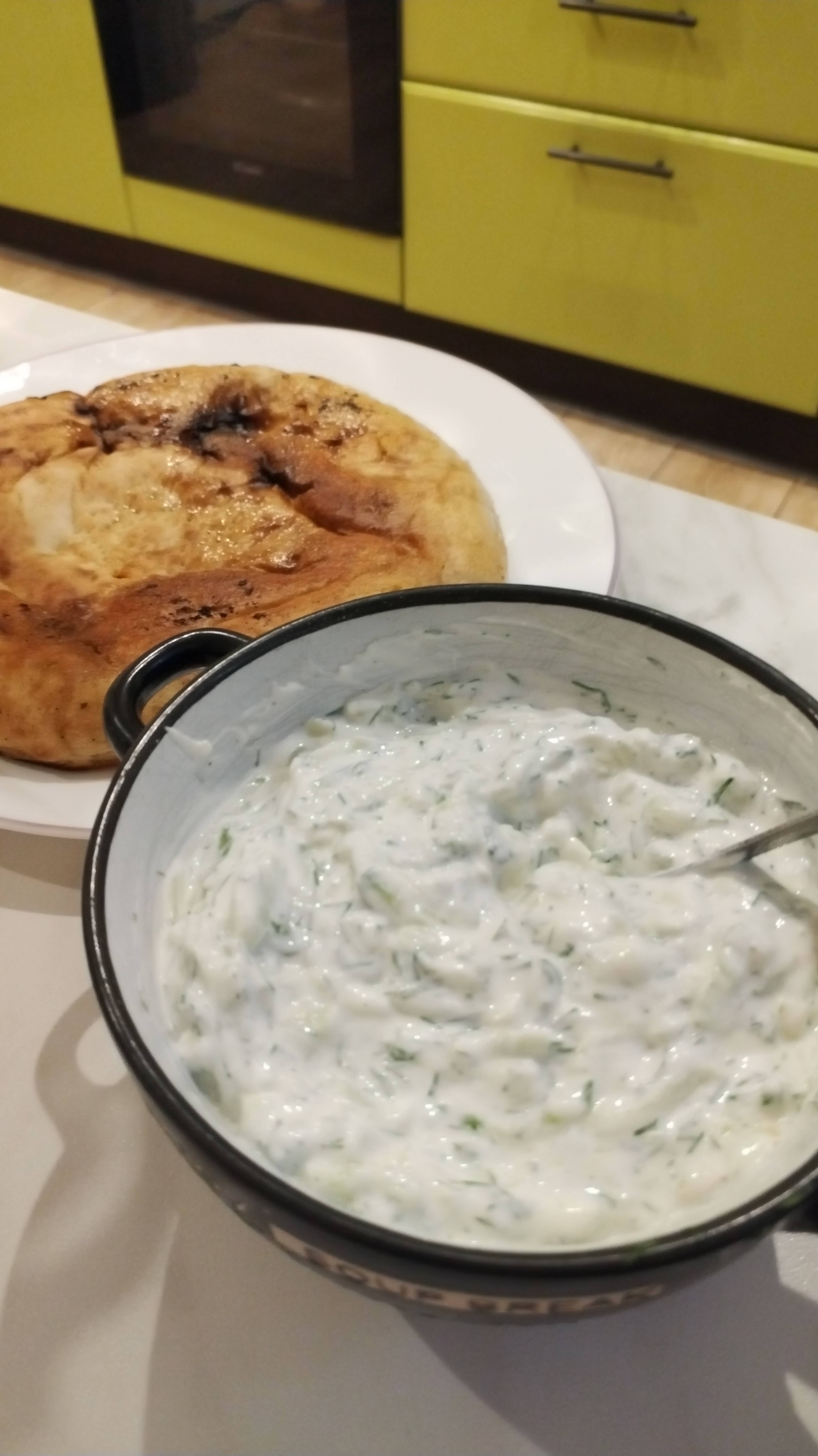 Греческий соус Дзадзики. Рецепт. #соусдзадзики, #соусдзадзикирецепт, #греческийсоусдзадзики