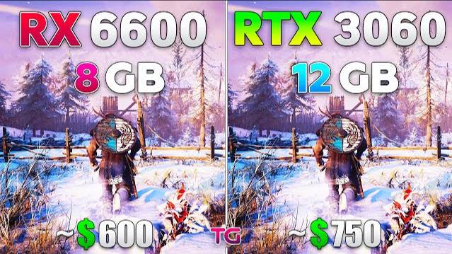 RX 6600 vs RTX 3060 - Test in 10 Games смотреть онлайн