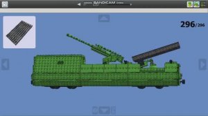 Бронепоезд из ЛЕГО (часть 5) (инструкция по сборке)