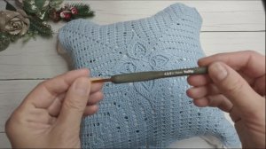 Декор на подушку к ковру от "ПРОМТЕКС"✨ Декор крючком ✨