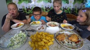 мукбанг. индейка, или курица?🤷