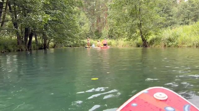 Отличное место для прогулок на сапборде. Ворсма, сап-сплав от оз.Тосканка по р. Суринь до оз.Ключик. смотреть онлайн