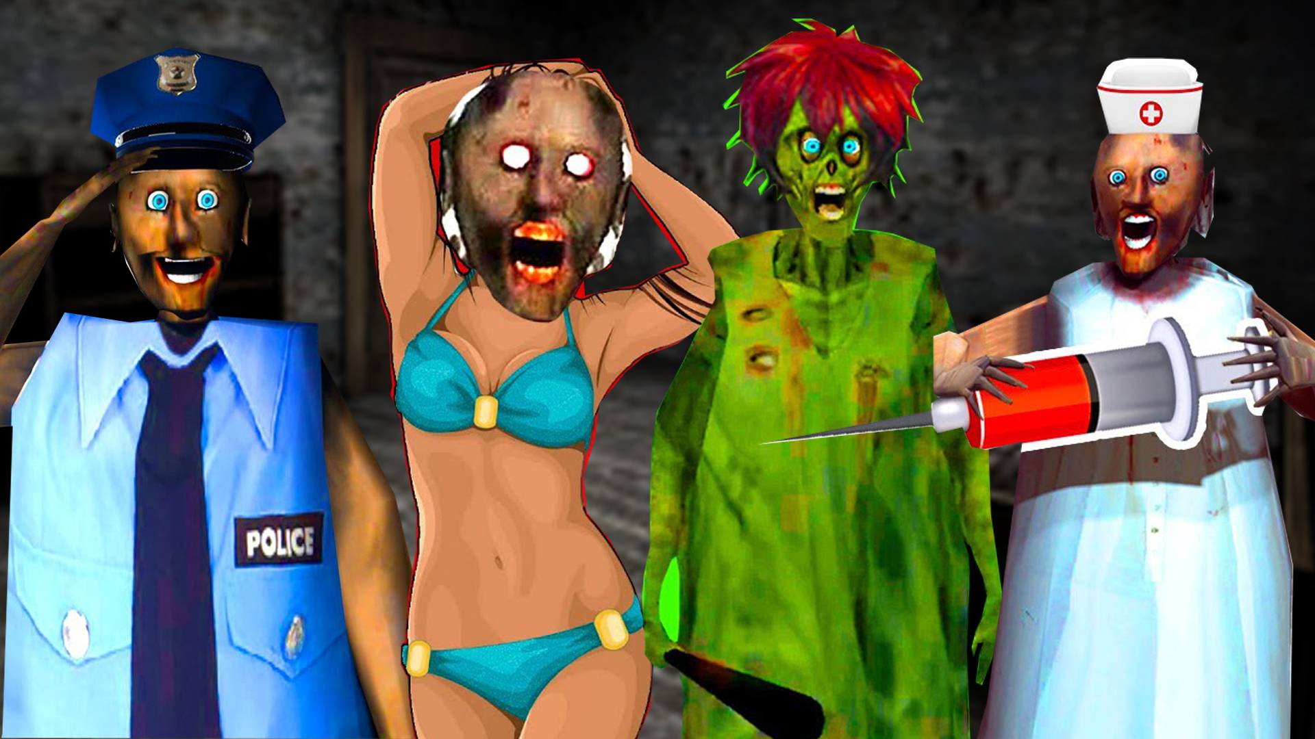 ВСЕ ВИДЫ БАБКИ ГРЕННИ В МАЙНКРАФТ смотреть онлайн