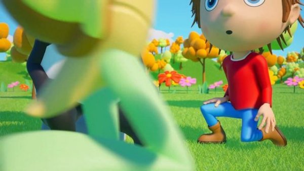 Pula aqui, Pula ali  Dança para crianças | Música Infantil para dançar | HeyKids em Português