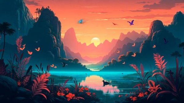 Immersive Tropical House Music for Study & Work – Relaxing Summer Vibes & Focus