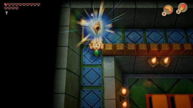 Линк бродит рядом с Кёрби