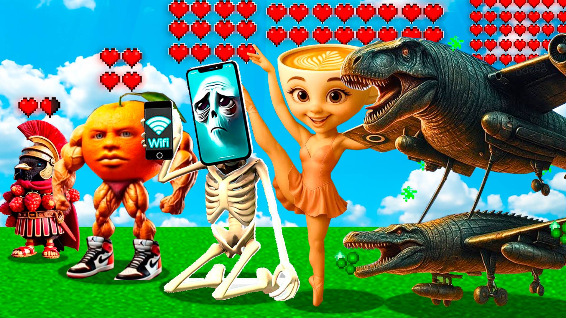 КАКОЕ НОВОЕ ИТАЛЬЯНСКОЕ ЖИВОТНОЕ С ИСКУССТВЕННЫМ ИНТЕЛЛЕКТОМ BRAINROT БЕССМЕРТНО В МАЙНКРАФТ? смотреть онлайн