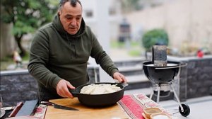 Мясо по-кремлевски из говядины на сковороде