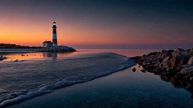 Deep Chill Music For Productive Flow ｜ Lighthouse Serenity For Focused Work Sessions