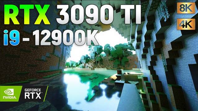 Minecraft RTX : RTX 3090 Ti + i9 12900K l 4K/8K смотреть онлайн
