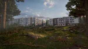 Анимационный ролик ЖК "Охтинские высоты"